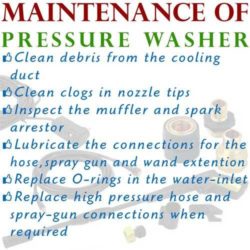 pressure washer maintenance