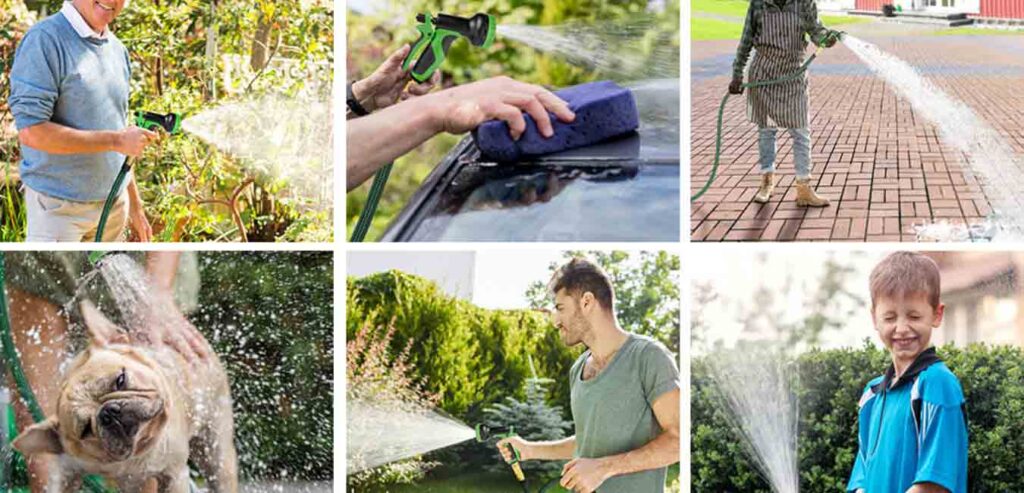 Can you pressure wash with a garden hose