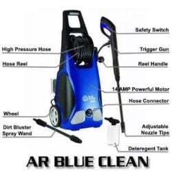 AR Blue Clean AR383 1900PSI 1.5GPM 14Amp Electric Pressure Washer