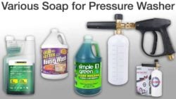 best pressure washer detergent