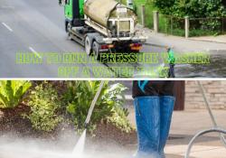 how to run a pressure washer off a water tank