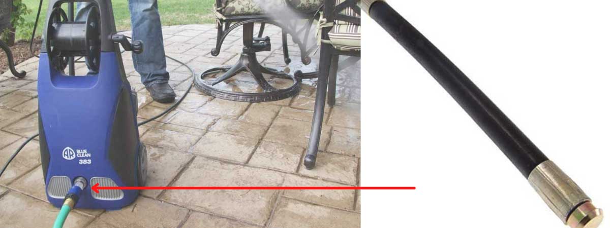 what does a pulse hose do on a pressure washer